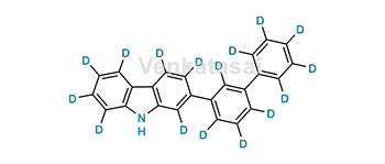 Picture of 2-([1,1'-biphenyl]-3-yl-d9)-9H-carbazole-1,3,4,5,6,7,8-d7