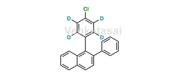 Picture of 1-(4-chlorophenyl-2,3,5,6-d4)-2-phenylnaphthalene