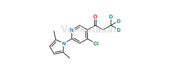 Picture of 1-(4-chloro-6-(2,5-dimethyl-1H-pyrrol-1-yl)pyridin-3-yl)propan-1-one-3,3,3-d3