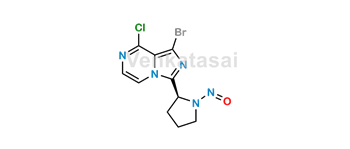Picture of (S)-1-bromo-8-chloro-3-(1-nitrosopyrrolidin-2-yl)imidazo[1,5-a]pyrazine