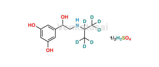 Picture of Metaproterenol-D7 Hemisulfate Salt
