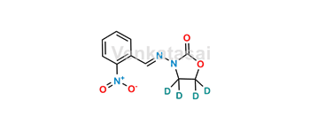 Picture of 3-[(o-Nitrobenzylidene) amino]-2-oxazolidinone-d4