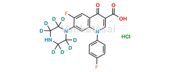Picture of Sarafloxacin-D8 hydrochloride