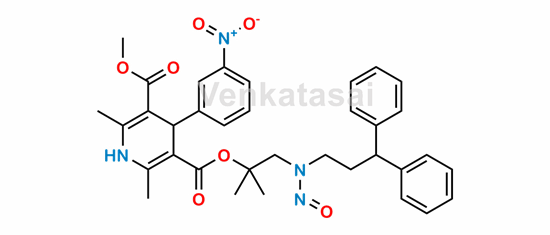 Picture of N-Nitroso N-Desmethyl Lercanidipine