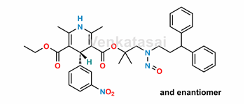 Picture of N-Desmethyl N-Nitroso Lercanidipine EP Impurity D