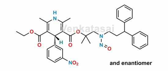 Picture of N-Desmethyl N-Nitroso Lercanidipine EP Impurity D