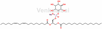 Picture of 1-Palmitoyl-2-(L-α-phosphatidylinositol) Sodium Salt