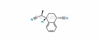 Picture of rel-(αR,1R,4R)-4-Cyano-1,2,3,4-tetrahydro-α-methyl-1-naphthaleneacetonitrile