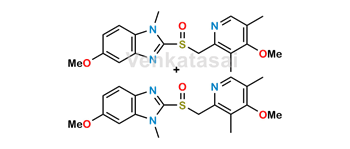Show details for  N-Methyl Omeprazole (Mixture Of Isomers With The Methylated Nitrogens Of Imidazole) Picture of  N-Methyl Omeprazole (Mixture Of Isomers With The Methylated Nitrogens Of Imidazole)