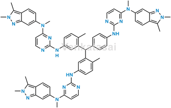 Show details for Trimer impurity of Pazopanib Picture of Trimer impurity of Pazopanib