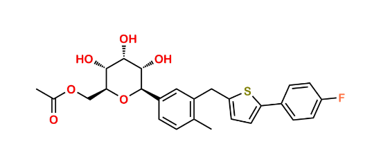 Picture of Canagliflozin Acetyl Impurity