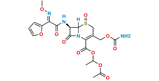 Picture of Cefuroxime Axetil Sulfoxide Impurity