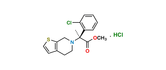 Picture of Clopidogrel Hydrogen Sulfate Impurity B (HCl)