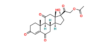 Picture of 6-Keto Cortisone-21-Acetate