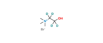 Picture of Choline-1,1,2,2-D4 Bromide