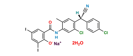 Picture of Closantel Sodium Dihydrate