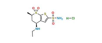 Picture of Dorzolamide EP Impurity B (HCl)