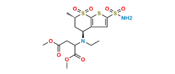 Picture of O-Dimethyl Dorzolamide Maleic Acid Adduct