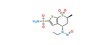 Picture of N-Nitroso Dorzolamide Impurity 1