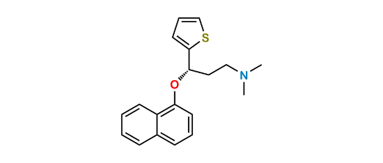 Picture of (S)-(+)-N,N-Dimethyl-3-(1-Naphthoxy)-3-(2-Thienyl)-1-Propylamine