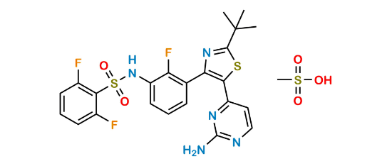 Picture of Dabrafenib Mesylate