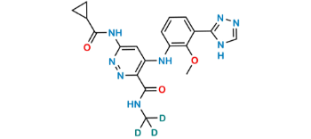 Picture of Deucravacitinib Impurity 7