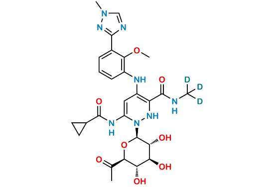 Picture of Deucravacitinib Impurity 8
