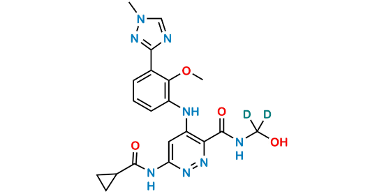 Picture of Deucravacitinib Impurity 9