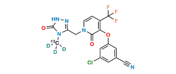 Picture of Doravirine 13CD3