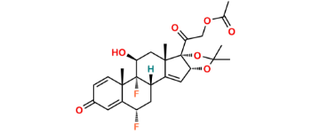 Picture of Fluocinonide Impurity 5 (delta-14-Fluocinonide)