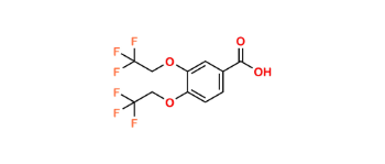 Picture of 3,4-Bis(2,2,2-trifluoroethoxy)benzoic Acid