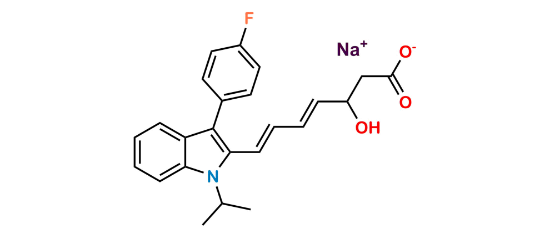 Picture of Fluvastatin 3-Hydroxy-4,6-diene Sodium Salt