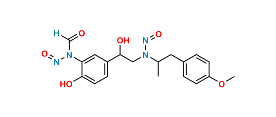 Picture of Formoterol Nitroso Impurity (DiNitroso)