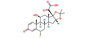Picture of Flunisolide-21-Carboxylic Acid