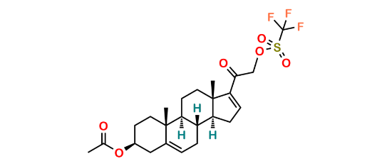 Picture of Abiraterone Pregnenolone-16-ene Acetate 21-Triflate