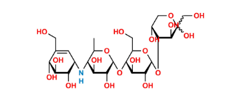 Show details for Acarbose EP Impurity A Picture of Acarbose EP Impurity A