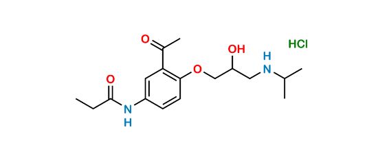 Picture of Acebutolol EP Impurity J Hydrochloride