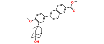 Picture of 2-Hydroxy Adapalene Methyl Ester