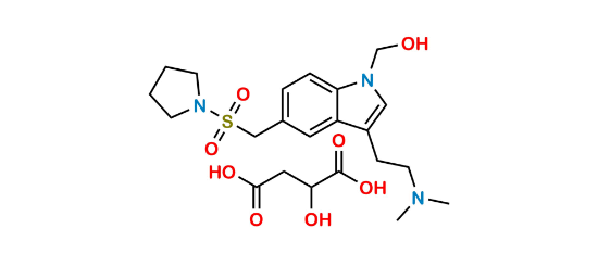 Picture of Almotriptan N-Hydroxy Methyl Impurity