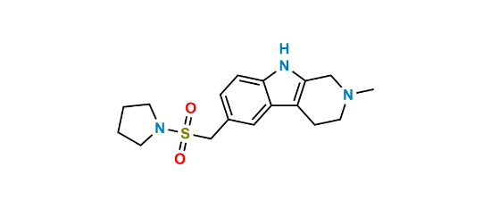 Picture of Almotriptan Methyl Tetrahydro Indole Impurity