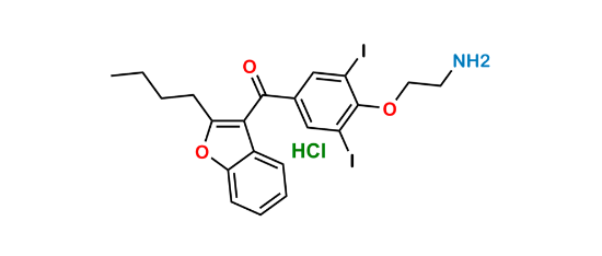 Picture of Amiodarone Didesethyl Impurity