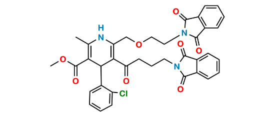 Picture of Amlodipine Di-Phthalimide Impurity