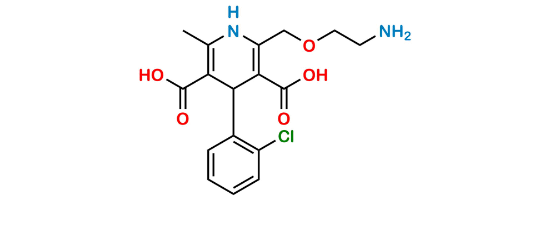 Picture of 3-O-Desethyl-5-O-desmethyl Amlodipine