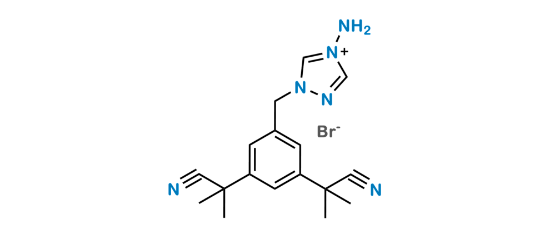 Picture of 4-Aminoanastrozolium Bromide  