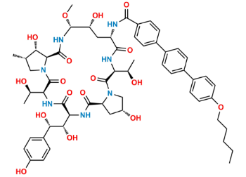 Show details for Anidulafungin Impurity D Picture of Anidulafungin Impurity D