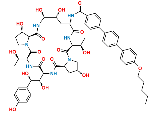 Picture of Anidulafungin Impurity E Picture of Anidulafungin Impurity E