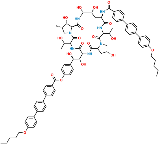 Picture of Anidulafungin Impurity F Picture of Anidulafungin Impurity F