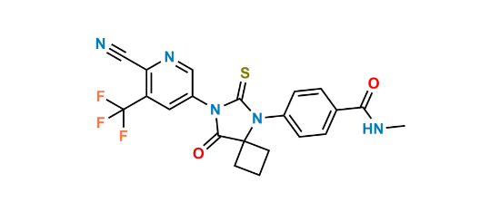 Picture of Apalutamide Desfluoro Impurity