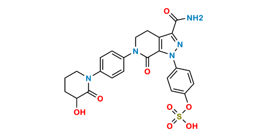 Picture of Hydroxy O-Demethyl Apixaban Sulfate