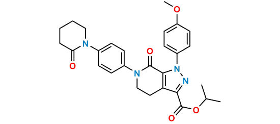 Picture of Apixaban Isopropyl Ester Impurity 